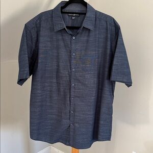 Beverly Hills Polo Club Dark Blue Casual Shirt